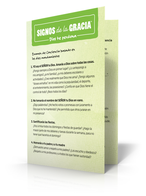 Signos de la Gracia - Dios te perdona: tarjetas para la confesión (20 unidades)
