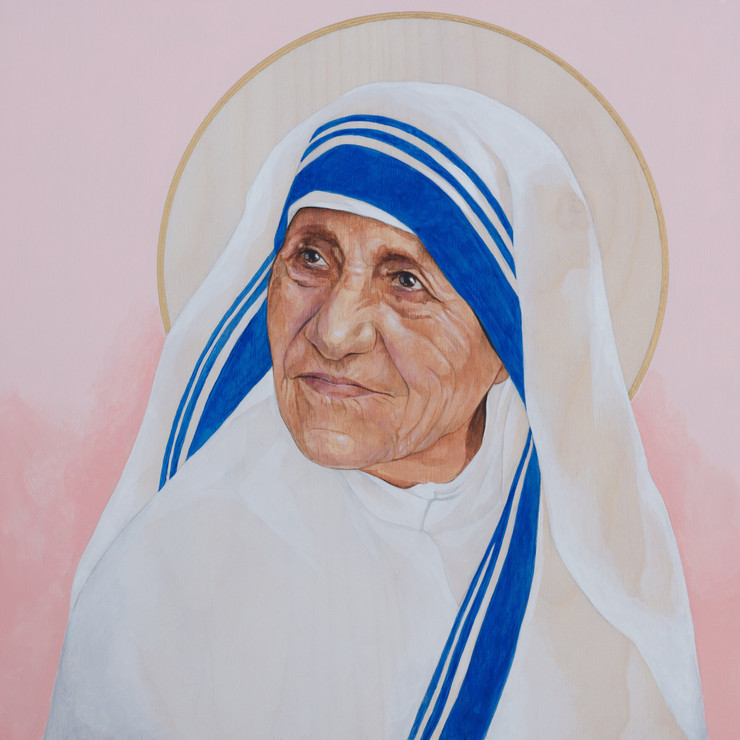 Calcutta　Print　St.　Teresa　Mother　of