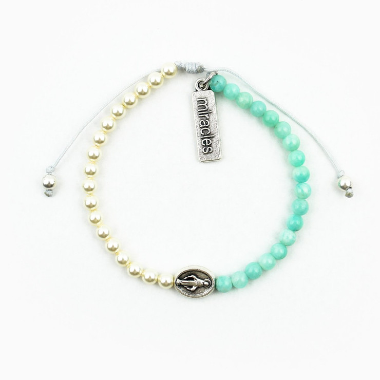 Mother mary bracelet hot sale