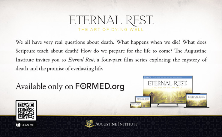 Eternal Rest Postcard-(50 per set)