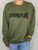 SOLD OUT One Love Vintage Sweatshirt - Army 
