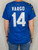 SOLD OUT Leopard Vintage T-Shirt - Royal