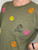 SOLD OUT Peace Vintage T-Shirt - Army 3 