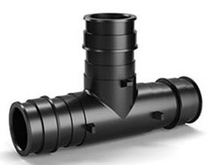 PEX QEPT445X 3/4" x 3/4" x 1" TEE