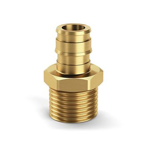 ZURN PEX QEMC33GX 1/2" F1960 EXPANSION BRASS MALE THREADED ADAPTER ZURN PEX QEMC33GX 1/2" F1960 EXPANSION BRASS MALE THREADED ADAPTER