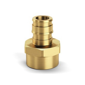 ZURN PEX QEUFC44GX 3/4" F1960 EXPANSION BRASS FEMALE THREADED ADAPTER