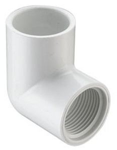 407-005 1/2" PVC SLIP x FIP 90 ELL