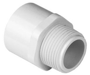 436-005 1/2" PVC MIP x SLIP ADAPTER