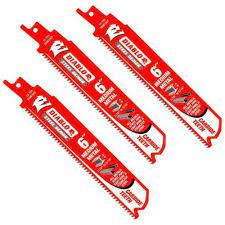 DIABLO DS0610CF3 6" CARBIDE MEDIUM
METAL RECIP BLADE