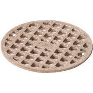 JR SMITH AO5NBG NICKEL BRONZE GRATE w/SCREWS JR SMITH AO5NBG NICKEL BRONZE GRATE w/SCREWS
