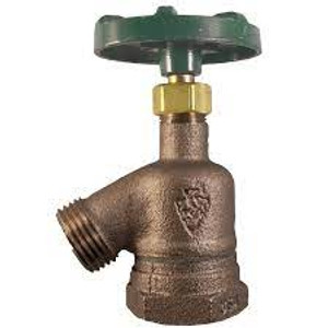 ARROWHEAD #930LF 1" FIP ROUGH BRASS GARDEN VALVE ARROWHEAD #930LF 1" FIP ROUGH BRASS GARDEN VALVE
