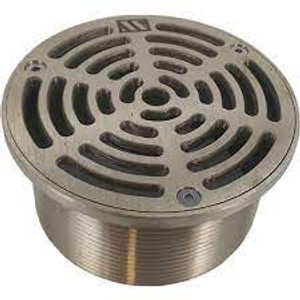 WATTS A5-1 5" ROUND NICKEL BRONZE FLOOR DRAIN TOP / GRATE 8182451 WATTS A5-1 5" ROUND NICKEL BRONZE FLOOR DRAIN TOP / GRATE 8182451