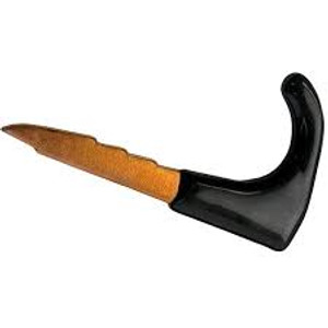 3/4" PLASTIC COATED "J" HOOK