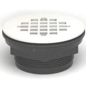 OATEY 42077 NO CAULK SHR DRAIN W/ADAPTER