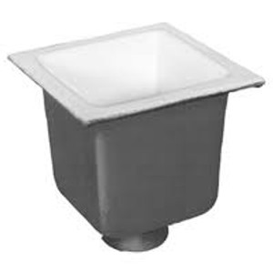 WATTS 12" x 12" x 6" FLOOR SINK 2" NH WATTS 12" x 12" x 6" FLOOR SINK 2" NH