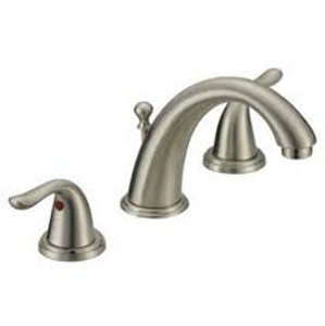 OMNIPRO OPB-400BN  BRUSHED NICKEL 4"CENTERSET LEVER HANDLE LAV FAUCET W/ METAL POP UP