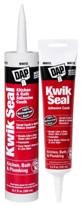 18001 DAP KWIK SEAL WHT 5.5 oz TUBE 18001 DAP KWIK SEAL WHT 5.5 oz TUBE