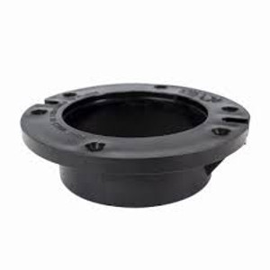 3604 4" ABS HUB CLOSET FLANGE W/GUSSET 3604 4" ABS HUB CLOSET FLANGE W/GUSSET