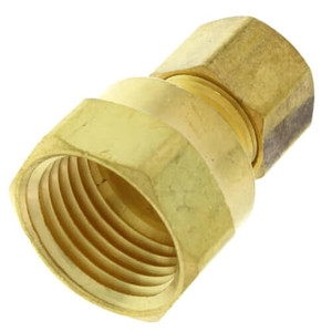 3/8" COMPRESSION x 3/8" FIP UNION LEAD FREE