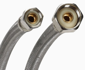 PRO1F12 3/8 COMP x 1/2 FIP x 12 SS