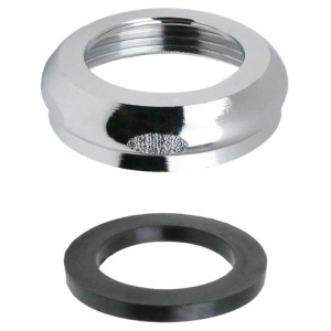 SJ1X 1/2" X 3/8" CHROME PLATED SLIP JOINT NUT