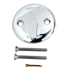 35243 2 HOLE TRIP LEVER WASTE & OVERFLOW PLATE 35243 2 HOLE TRIP LEVER WASTE & OVERFLOW PLATE