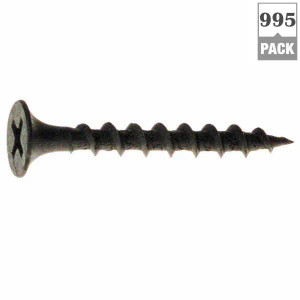 #6 x 1-5/8" DRYWALL SCREWS (100 BX)