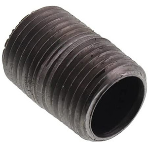 1/2" x CLOSE BLACK NIPPLE