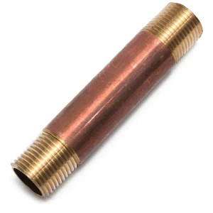 1/2" x 3-1/2" BRASS NIPPLE 1/2" x 3-1/2" BRASS NIPPLE