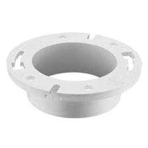 4" PVC/DWV  HUB CLOSET FLANGE 4" PVC/DWV  HUB CLOSET FLANGE