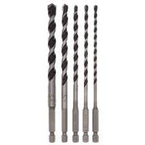 DIABLO DMAMM1190-S5 5-PIECE MULTI MATERIAL CARBIDE TIPPED HAMMER DRILL SET DIABLO DMAMM1190-S5 5-PIECE MULTI MATERIAL CARBIDE TIPPED HAMMER DRILL SET