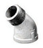 1/2" GALVANIZED 45 STREET ELL