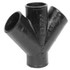 4" x 2" NO HUB DOUBLE WYE 01540