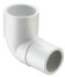 409-007 3/4" PVC SPIGOT x SLIP 90 ELL