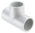 401-005 1/2" PVC 40 SSS TEE