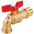 T-537 1/2" MIP QUARTER-TURN HOSE BIBB