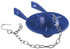 B5080 BLUE FLAPPER WITH CHAIN
