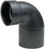 3103A 4" x 3" ABS CLOSET BEND W/CAP