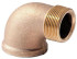 1-1/4" BRASS STREET 90 ELL
