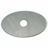 SMITTY #12-A OVAL 1 HOLE STAINLESS STEEL PLATE