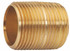 2" x CLOSE BRASS NIPPLE