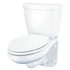 GERBER 20-021-97 MAXWELL 1.28gpf ELONGATED FRONT RIGHT HAND FLUSH REAR OUTLET WALL MOUNT TOILET