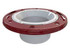 4" PVC DWV HUB ADJUSTABLE METAL CLOSET FLANGE RING 4" PVC DWV HUB ADJUSTABLE METAL CLOSET FLANGE RING