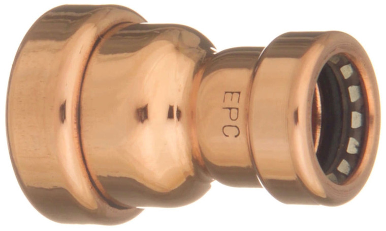 COPPERLOC 1" x 3/4" C x C PUSH COUPLING