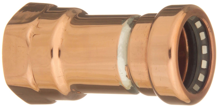 COPPERLOC 1/2" C x F PUSH ADAPTER