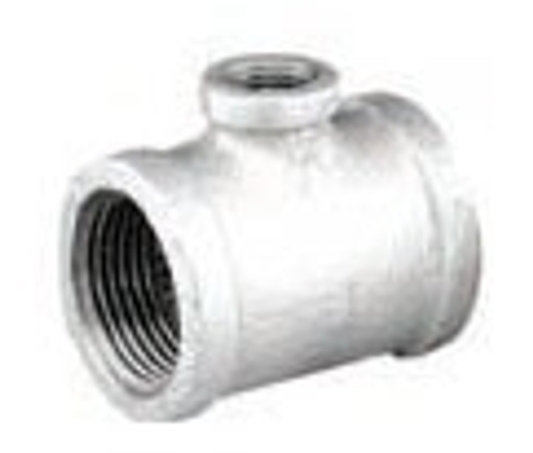 1-1/2" x 3/4" x 3/4" GALVANIZED TEE