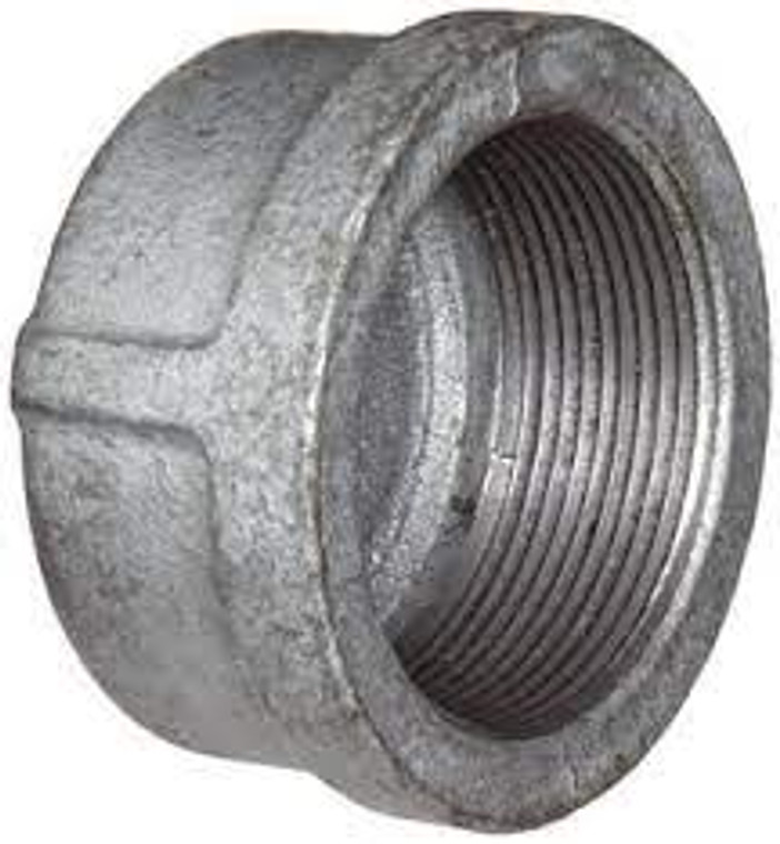 2" GALVANIZED CAP