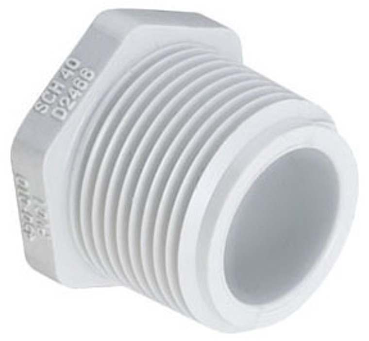 450-015 1-1/2" PVC THREAD PLUG SCHEDULE 40