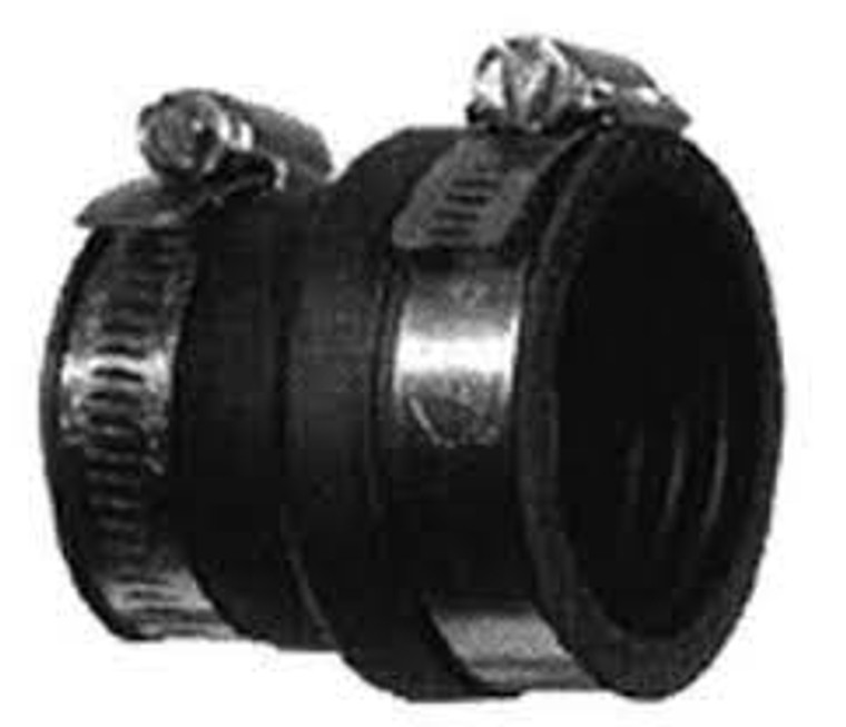 PASCO 2" x 1-1/2" TUBULAR-CAST IRON/PLASTIC CONNECTOR