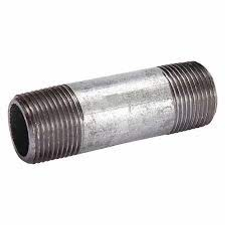 1-1/2" x 3-1/2" GALVANIZED NIPPLE